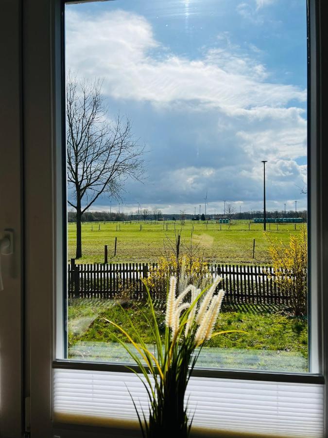 Helles Ferienhaus Storchenblick Buchholz Aller Kültér fotó